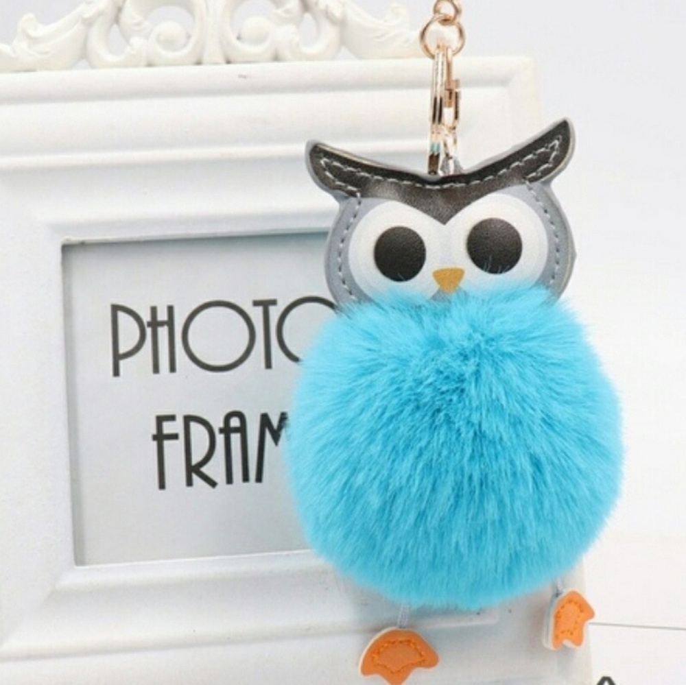 New Cute Owl Handbag Charm/Keychain